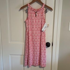 Lulu B pink halter dress, small, NWT